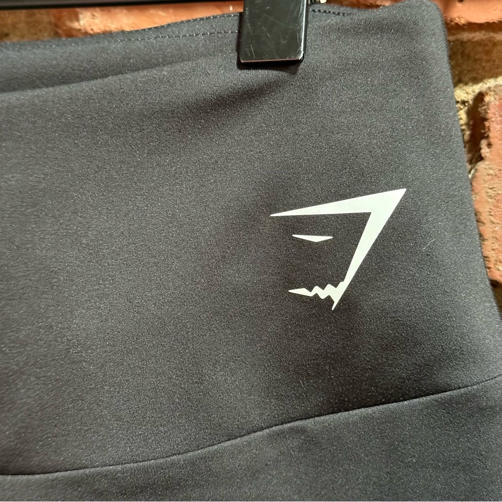 Gymshark Black‎ Seamless Cycling Shorts High Waisted Athleisure Size Small - Picture 3 of 11